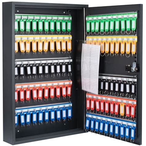 steel key lock box|key cabinet with combination lock.